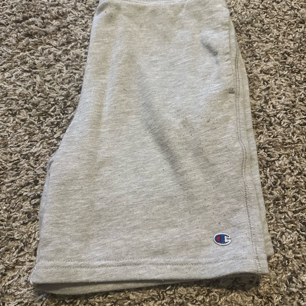 Champion Gray Athletic Shorts Classic Design